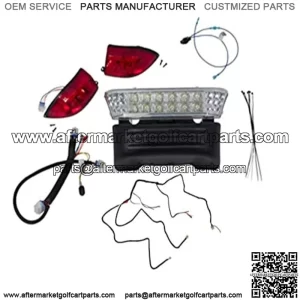 Club Car Precedent (2008.5+ Electric) Golf Cart LED Headlight/Taillight Kit