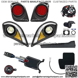 Light Kit w/ RGBW LED Running Light, Yamaha Drive2 20+,