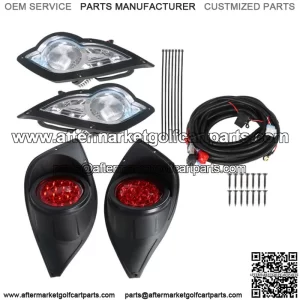 For Yamaha Drive LED Headlight & Tail Light Kit Set Golf Cart 2007-2014 15 16