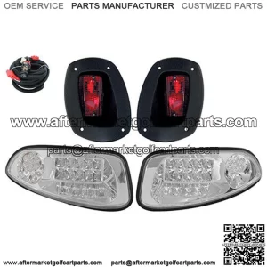 Golf Cart Super Saver Clear Factory Style Light Kit, LED, for EZGO RXV