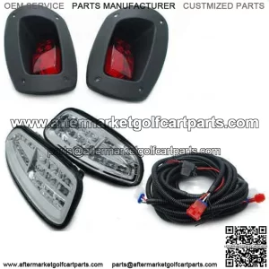 For EZGO Ez-Go RXV LED Light Kit Headlights / Tail Lights 2008-2015 Golf Cart