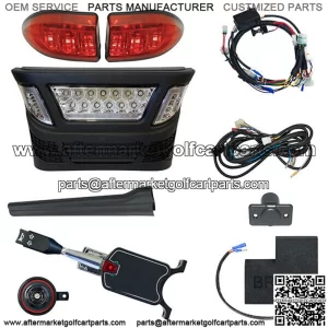 LED Light Bar Kit, Club Car Precedent, Elec 08.5+, 12-48V, Standard, OE Fit