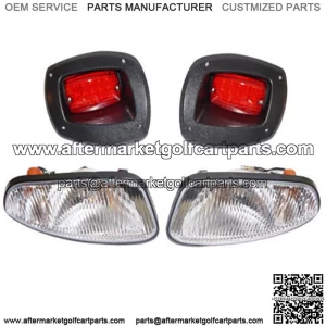 Golf Cart E-Z-Go EZGO RXV Light Kit Easy Install Hardware Included