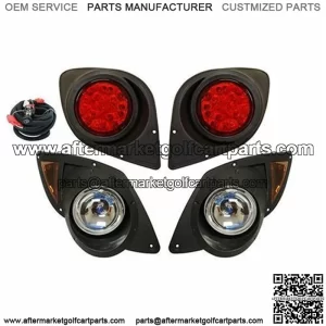 Golf Cart Factory Style Light Kit, Halogen, Yamaha Drive