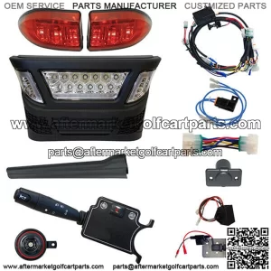 LED Light Bar Kit, Club Car Precedent, Gas 04+, Elec 04-08.5, 12-48V, Deluxe