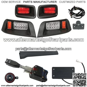 Deluxe LED Adjustable Light Kit for E-Z-Go TXT 1996-2013 Golf Cart