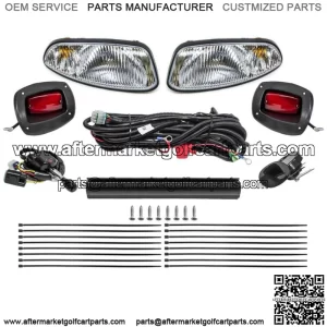 Golf Cart Deluxe Light Kit Fits EZGO RXV 2008-2015 Gas or Electric