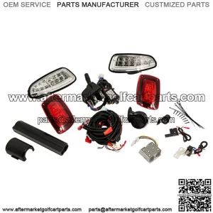 EZGO RXV Golf Cart Light Kit - LED Ultimate Plus Light Kit 2016-Up