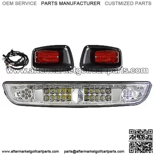 Light Bar Kit, LED, Fits E-Z-Go TXT 94-13 gas & electric, 12V, RHOX,