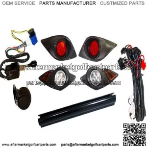 2007-2016 Yamaha Drive G29 LED Deluxe / Street Light Kit Golf Cart Carts Cart