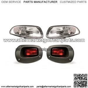 E-Z-GO RXV Gas & Electric Premium Headlight & Taillight Kit (Fits 2008-2015)