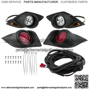 5x Golf Cart Club Car Gas Headlight & Tail Light Kit for Yamaha Drive G29 2007+