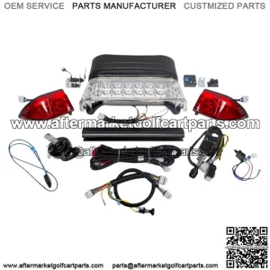 LED Light Kit Fits Electric Club Car Gas Precedent Mid 2008-Up Golf Carts