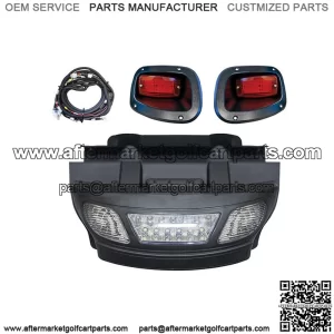 Golf Cart EZGO TXT Complete Light Bar Kit with LED Bulbs (2014+)