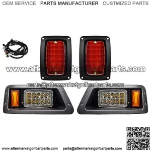 Golf Cart Complete Adjustable Light Kit, LED, Yamaha G14-G22