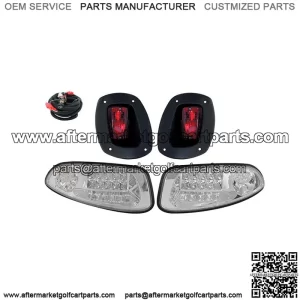 Golf Cart EZGO RXV SS Clear LED Factory Style Light Kit