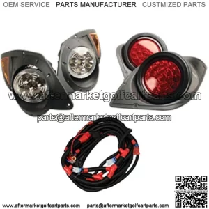 Yamaha G29 Drive Golf Cart 2007-2016 LED Light Kit w/ Tail Lights | 02-120