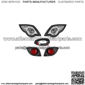For 2007-2022 Yamaha G29/Drive Golf Cart Headlight Taillight Full LED Light Kit