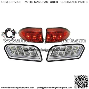 LED Light Kit for Club Car Tempo 12-48 Volt Golf Cart