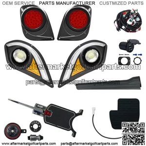 Basic LED Light Kit w/ RGBW LED Running Light for Yamaha Drive2 2020-Up (OE Peda