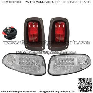 EZGO RXV Golf Cart Super Saver Factory Style LED Light Kit 2016 & UP