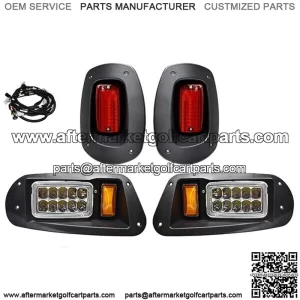 LED LGT-309L Adjustable Light Kit Fits EZGO RXV Golf Carts Years 08-15 RHOX