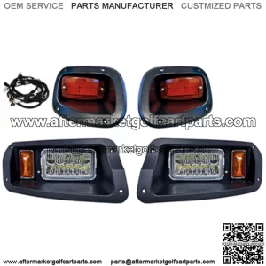 E-Z-GO TXT 2014-Up Golf Cart Adjustable LED Light Kit