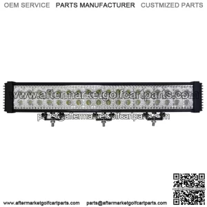 25.25" Golf Cart LED Light Bar - 12-24V (108 Watt / 8,100 Lumens, Fits All Carts)
