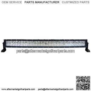 31.5" Golf Cart Curved LED Light Bar - 12-24V (180 Watt / 11,700 Lumens, Fits All Carts)