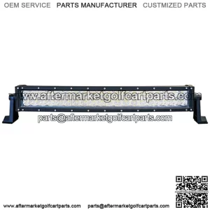 21.5" Golf Cart LED Curved Light Bar - 12-24V (120 Watt / 7,800 Lumens, Fits All Carts)