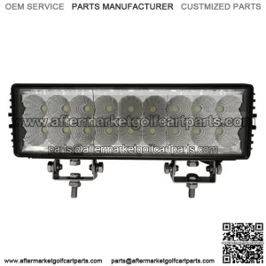 11" Golf Cart LED Light Bar - 12V-24V (54 Watt / 4,050 Lumens, Fits All Carts)