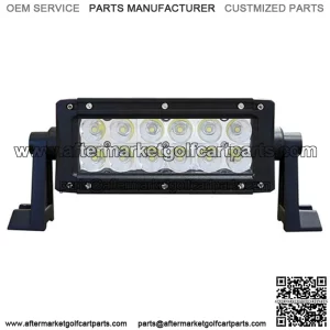 7.5" Golf Cart LED Light Bar - 12-24V (36 Watt / 2,340 Lumens, Fits All Carts)