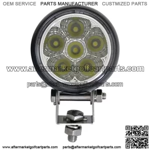 2.25" Golf Cart LED Utility Spotlight - 12-24V (18 Watt / 1,350 Lumens, Fits All Carts)