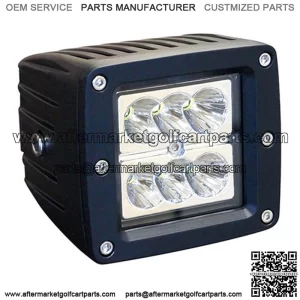 3.25" Golf Cart LED Utility Spotlight - 12-24V (24 Watt / 1,500 Lumens, Fits All Carts)