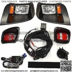 Deluxe LED Light Kit for EZGO TXT Golf Carts 1994-2013
