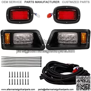 Yamaha Golf Cart Lights Kit LED Headlight and Taillight Combo Assembly Street Legal for Yamaha Golf Carts G14, G16, G19, G22 Models