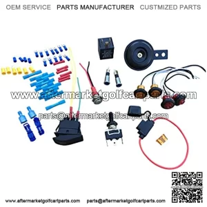 WD Electronics - DIY Street Legal Kit Turn Signal for UTV ATV RZR 1000 900 800 Wildcat Teryx Polaris General Maverick X3 Commander