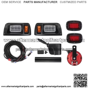 For Club Car DS Golf Cart Light Kit W/ Headlight Tail Lights Turn Signal 1993+