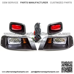 LED Light Kit Fits Electric Club Car Gas Precedent GTW Mid 2008-Up Golf Carts