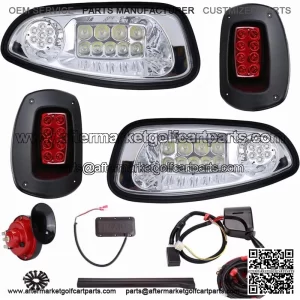 Golf Cart EZGO RXV LED Light Kit LED Headlights & Tail Light for 2008-2015