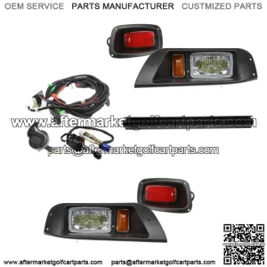 EZ-GO TXT Pre-13 GOLF CART LED DELUXE LIGHT KIT Headlights Taillight Turn Signal