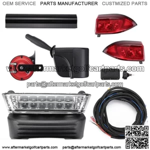 Club Car Precedent W/ Turn Signals Brake, Golf Cart Led Deluxe Fit Light Kit 12v