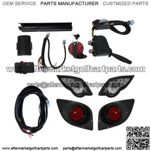 Golf Cart LED Light Kit Turn Signal Horn Brake 12V For Yamaha G29 YDR Drive 07+