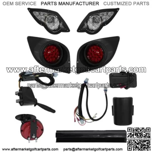 12V Golf Cart LED Light Kit For Yamaha G29 YDR Drive 07+ Turn Signal Horn Brake