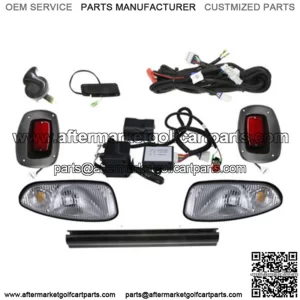 EZGO RXV DELUXE LIGHT KIT w/ TURN SIGNAL, BRAKE LIGHT, & HORN ( CASE of 6)