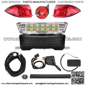 Club Car Precedent Golf Cart Deluxe Light Kit w/ Turn Signals '04-'08