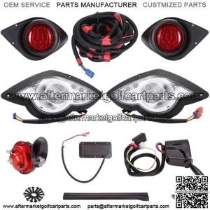 Golf Cart LED Light Kit for Yamaha G29 Drive &Turn Signal Horn Brake 12V 2007+