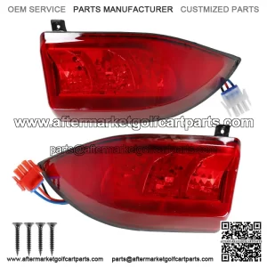 Fits For Club Car Precedent 2004+ Golf Cart LED Tail Light Rear Light 12V 3 Wire