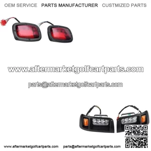LED Headlight Tail Light Kit for Golf Cart   Club Car DS 1993+ 1993-UP