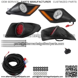 Fits For Yamaha Drive2 Golf Cart LED Headlight Taillight Light Kit ( 2017-Up )